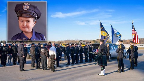 10-Year-Old Honorary Police Officer Given Full Honors at His Funeral