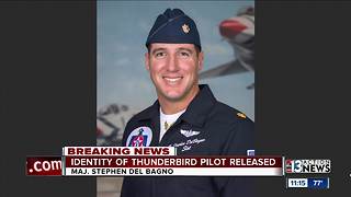 Identity of Thunderbird pilot who died released