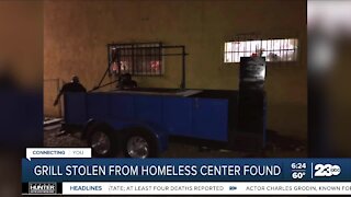 Bakersfield Homeless Center recovers stolen BBQ grill near Lamont