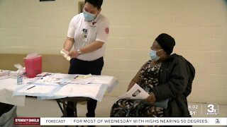 Coronavirus vaccine clinic held in North Omaha