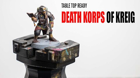 Painting Death Korps of Kreig | Miniature Painting Guide