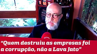 #JosiasDeSouza: Quem destruiu as empresas foi o câncer da corrupção, não a Lava Jato