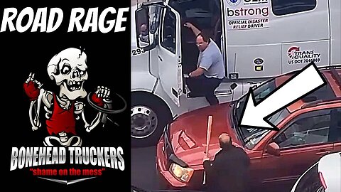 ROAD RAGE & U TURN FAILS | Bonehead Truckers of the Week