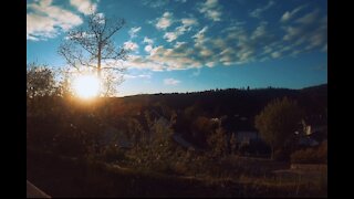 Sunset Timelapse in our backyard