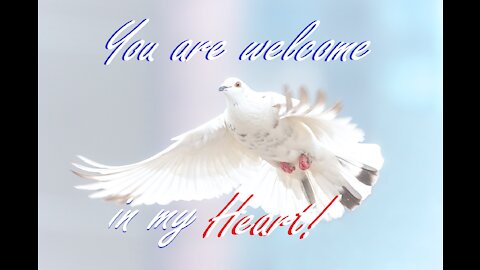 Oh Holy Spirit YOU ARE WELCOME IN MY LIFE!