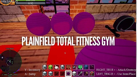 Minecraft: CPC - Plainfield Total Fitness Gym! - Episode 16