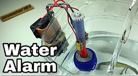 DIY Water Alarm _ brilliant idea