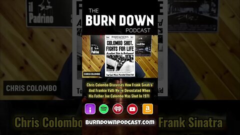 Joe Colombo Had Such Deep Connection With Popular Celebrities! #theburndownpodcast #mafia #podcast