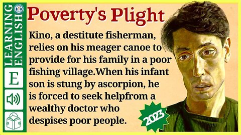 learn English through story level 3 🍁 Poverty's Plight | WooEnglish