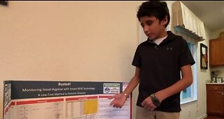 Varun Singh: Martin County middle school student invents a bracelet to track handwashing