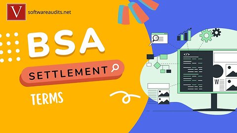 Sample BSA software settlement terms