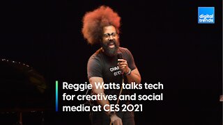 Reggie Watts talks social media and tech for creatives at CES 2021