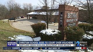Christian school goes to court over vouchers