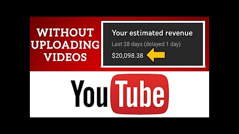 Earn $20,000+ Using YouTube Without Uploading Videos | Make Money Online | How To Make Money Online