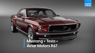 Mustang + Tesla = Aviar Motors R67
