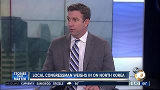 Congressman Duncan Hunter discusses North Korea situation with 10News