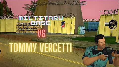 Grand Theft Auto: Vice City Military Base Troops And Tommy Vercetti Fight |Gta Vice City|Escobar|🔥🔥🔥