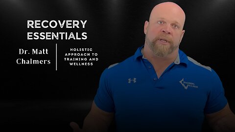 Dr Chalmers Path to Pro - Recovery
