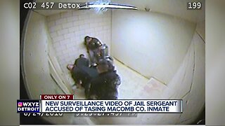More disturbing video show another tasering inside the Macomb County Jail by sergeant facing charges