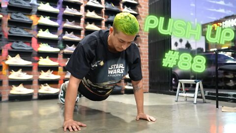 FREE SNEAKERS FOR EVERY 100 PUSH UPS!