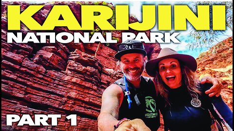 KARIJINI NATIONAL PARK PART 1 😯WOULD YOU DO THIS?! | WEANO GORGE | HANDRAIL POOL