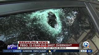 12-year-old shot in suburban West Palm Beach