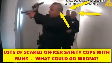 LAPD Shaved Head Cops Strike Again - Shoots At Unarmed Man For Arguing With Girlfriend