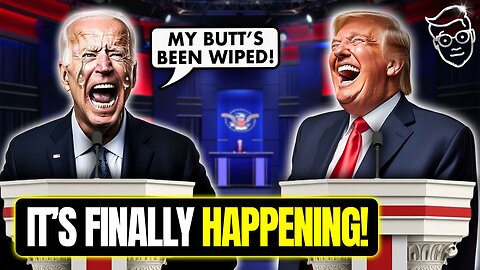 🚨 Biden CONFIRMS Debate With Trump, Trump says TONIGHT At the COURTHOUSE | 'I'll Be Waiting B*tch'🤣