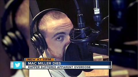 Rapper Mac Miller dead at 26, TMZ reports