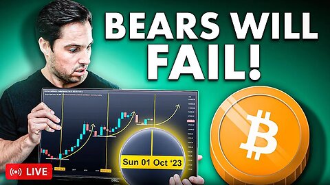 🚨BITCOIN ALERT: This NEXT Move Will Liquidate All Bears! (DO THIS NOW)