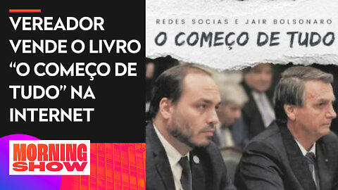 Carlos Bolsonaro lança livro sobre estratégia das redes sociais de Jair Bolsonaro