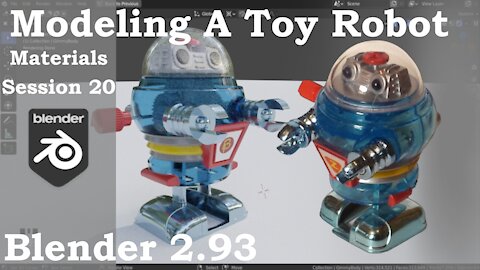 Modeling A Toy Robot, Materials, Session 20
