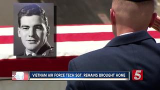 After Nearly 50 Years, Air Force Tech. Sgt. Remains Return Home