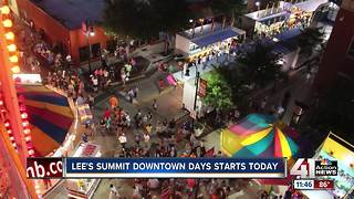 Lee's Summit Downtown Days kicks off Friday