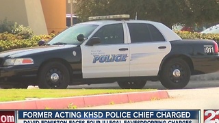 Former acting KHSD police chief charged