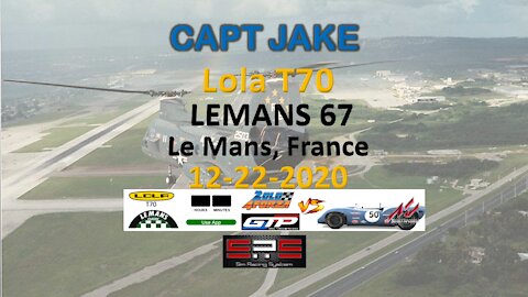 Race 6 | CAPT JAKE racing the Lola T70 | LEMANS 67 | 2old4forza and GTP | SRS