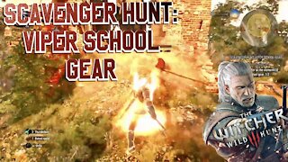 Scavenger Hunt: Viper School Gear - Quest Walkthrough - Witcher 3