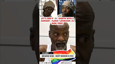 Fleece Johnson aka Booty Warrior is free! #boondocks #pridemonth #lgbt #lmao #prison #adultswim