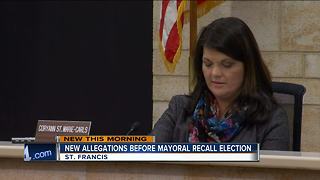 Special recall election for St. Francis mayor Tuesday