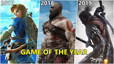 Evolution Game of the Year Winner 2000-2019 (The Game Awards)