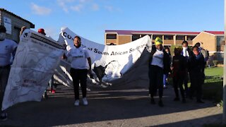 SOUTH AFRICA - Cape Town - COSAS shut down a COVID-19 positive Khayelitsha school (Video) (GKf)