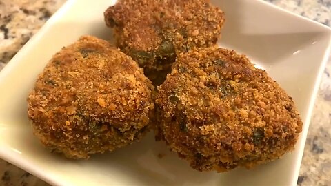 Parmesan Crusted Chicken Croquettes