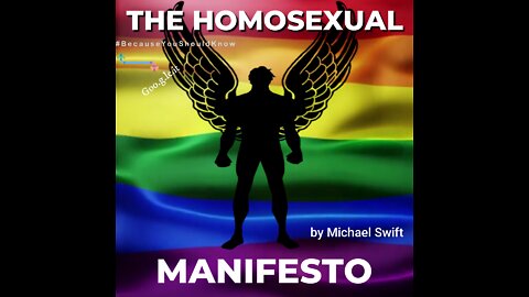 THE HOMOSEXUAL MANIFESTO