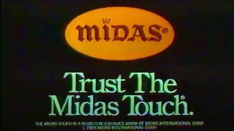 "Trust the Midas Touch" 1985 Muffler Commercial