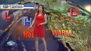 10News Pinpoint Weather with Meteorologist Megan Parry