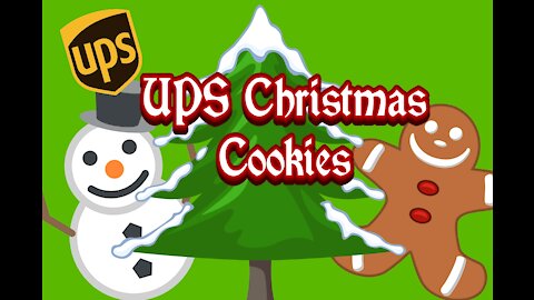 UPS Christmas Cookies
