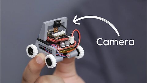 Building a Tiny Car Robot with Camera - SPY CAR?