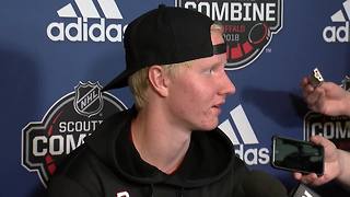 Dahlin has strong outing at combine