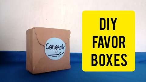 Diy Gift Boxes | Gift Box | Gift Box Tutorial | Gift Box Idea | Diy Favor Boxes #shorts