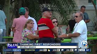 Free concert held in Delray Beach for first responders after Hurricane Irma